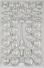 39 tlg. Glas-Weihnachtskugeln Set in Ice Weiss Silber Komet Produktbild-Vorschau 1