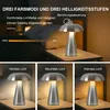 Tischlampe,Kabellos Dimmbar Tischleuchte,3W LED Metall Produktbild-Vorschau 4