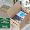 10 Bücherkartons Profi 2-wellig Bücherkiste 40kg Produktbild-Vorschau 5