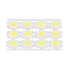 A set of 12 white LED chips arranged in a grid on a white background. Náhľad obrázku produktu