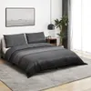 Design Bettwäsche-Set Dunkelgrau 200x200 cm Baumwolle, Produktbild-Vorschau 1