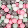 KiddyMoon Bällebad Rund 90x30cm mit 300 Bunten Bällen ∅7cm Produktbild-Vorschau 2