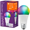 A product box and a smart light bulb with multicolor light. Anteprima dell’immagine prodotto
