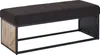 FineBuy Panca imbottita 105 cm Legno massello Tessuto - Anteprima dell’immagine prodotto 6