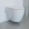 HAGO24 Spülrandloses Hänge-WC Keramik weiß Bidetfunktion Produktbild-Vorschau 2