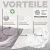 Stillkissen 190x30 XXL | Füllung Faserbällchen | Bezug 100% Produktbild-Vorschau 4