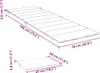 vidaXL Cuscino per sdraio rosso vino 186x58x4 cm Tessuto Anteprima dell’immagine prodotto 8