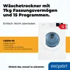 Exquisit Wäschetrockner 7kg, Trockner, Startzeitvorwahl, Produktbild-Vorschau 3