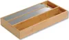 A bamboo drawer organizer with mirrored inserts. Produktbild-Vorschau