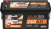 EXAKT Solarbatterie 12V 260Ah DCS Produktbild-Vorschau 1