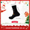 4 Paar Lustige Weihnachtssocken Damen Herren Mit Produktbild-Vorschau 2