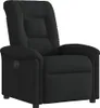 vidaXL Relaxsessel Elektrisch Schwarz Stoff Produktbild-Vorschau 3