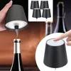 4er-Set Edle Akku Flaschenlampe Schwarz: Dimmbar, 3 Produktbild-Vorschau 1