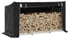 vidaXL Houtopslag met afdekking, 200,5 x 80,5 x 110,5 cm Productafbeelding-voorbeeld 2