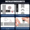 FFO2World Edelstahl-Gliederarmband – Kompatibel mit Samsung Produktbild-Vorschau 2