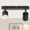 ZMH LED Deckenstrahler Schwarz 2 Flammig Deckenlampe GU10 Produktbild-Vorschau 1