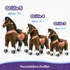 PonyCycle cavallo a pedali marrone scuro per bambini dai 4 Anteprima dell’immagine prodotto 7