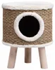 vidaXL Arbre à chat avec pieds en bois 41 cm algues marines Voir les images du produit 9