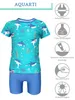 Aquarti Baby Jungen Bade-Set Zweiteiliger Kinder Badeanzug Produktbild-Vorschau 2