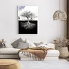Poster - Poster ohne Rahmen - Baum die Wurzeln Reflexion - Produktbild-Vorschau 6