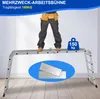 Jayseuw Leiter Mehrzweckleiter Alu Gelenkleiter Klappleiter Produktbild-Vorschau 6