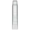 The Living Store Gabionen mit Hochbogen 3 Stk. Produktbild-Vorschau 5