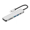 USB-C Hub 6in1 Adapter – 4K HDMI, Power Delivery (PD), 2x Produktbild-Vorschau 1