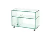 Küchenwagen >6/180< in Klarglas, Glas - 80x60x35cm Produktbild-Vorschau 3