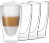 DUOS® Latte Macchiato Gläser Set 4x400ml, Doppelwandige Produktbild-Vorschau 1