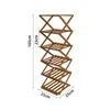 6 Tier Vertikales Schuhregal klein,Schmales Produktbild-Vorschau 5