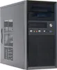 A black computer tower case is shown from a three-quarter angle against a white background. Anteprima dell’immagine prodotto