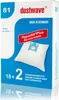 A product box for vacuum cleaner bags. Produktbild-Vorschau