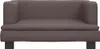 vidaXL Pelíšek pro psy hnědý 60x40x30 cm Imitace kůže Náhled obrázku produktu 3