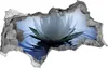 Selbstklebender Loch-3D-Aufkleber 95x73 cm Seerose Produktbild-Vorschau 1