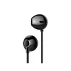 A pair of black earbuds with a white background. Podgląd zdjęcia produktu