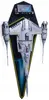Čierna držiak na stenu pre LEGO® 75442 Star Wars – N-1 Náhľad obrázku produktu 1