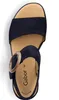 Gabor Sandalette 550.36, Rauleder, Blau, Damen Produktbild-Vorschau 43