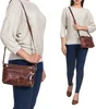 ROYALZ Echtleder Vintage Handtasche Damen Umhängetasche Produktbild-Vorschau 2
