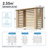 Holz Brennholzregal – 4,3 m3  – B146xL232xH199 cm - Produktbild-Vorschau 7
