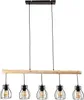 Globo Lighting Hängeleuchte Metall schwarz, 5x E27 Produktbild-Vorschau 10