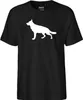 Huuraa Herren T-Shirt Deutscher Schäferhund Silhouette XXL Produktbild-Vorschau 2