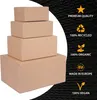 A stack of cardboard boxes with marketing text and icons on the right side. Produktbild-Vorschau