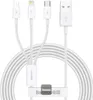 Baseus Cavo USB superiore USB 2.0 1,5 m USB A USB C/Micro Anteprima dell’immagine prodotto 34