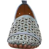 Gemini Damen Slipper Leder Mokassin floral Blumen Cutouts Produktbild-Vorschau 20