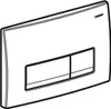 Geberit Delta 51 plaque de béquille noire 115119DW1 Voir les images du produit 3