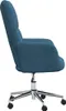 vidaXL Fauteuil relax bleu velours Voir les images du produit 3