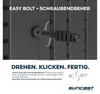Suncast Geräteschrank 215 x 123 x 199 cm in Holzoptik 4,6 Produktbild-Vorschau 8