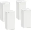 4er Set Möbelfüße QUEBEC 100 mm Weiß Produktbild-Vorschau 1