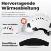 MUSTBAU 2 PAAR Forsthelm EN397 Bauhelm Schutzhelm mit Produktbild-Vorschau 3
