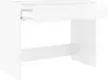 Stůl Vysoký Lesklý Bílý 100 x 50 x 78 cm Dřevěný materiál Náhled obrázku produktu 5